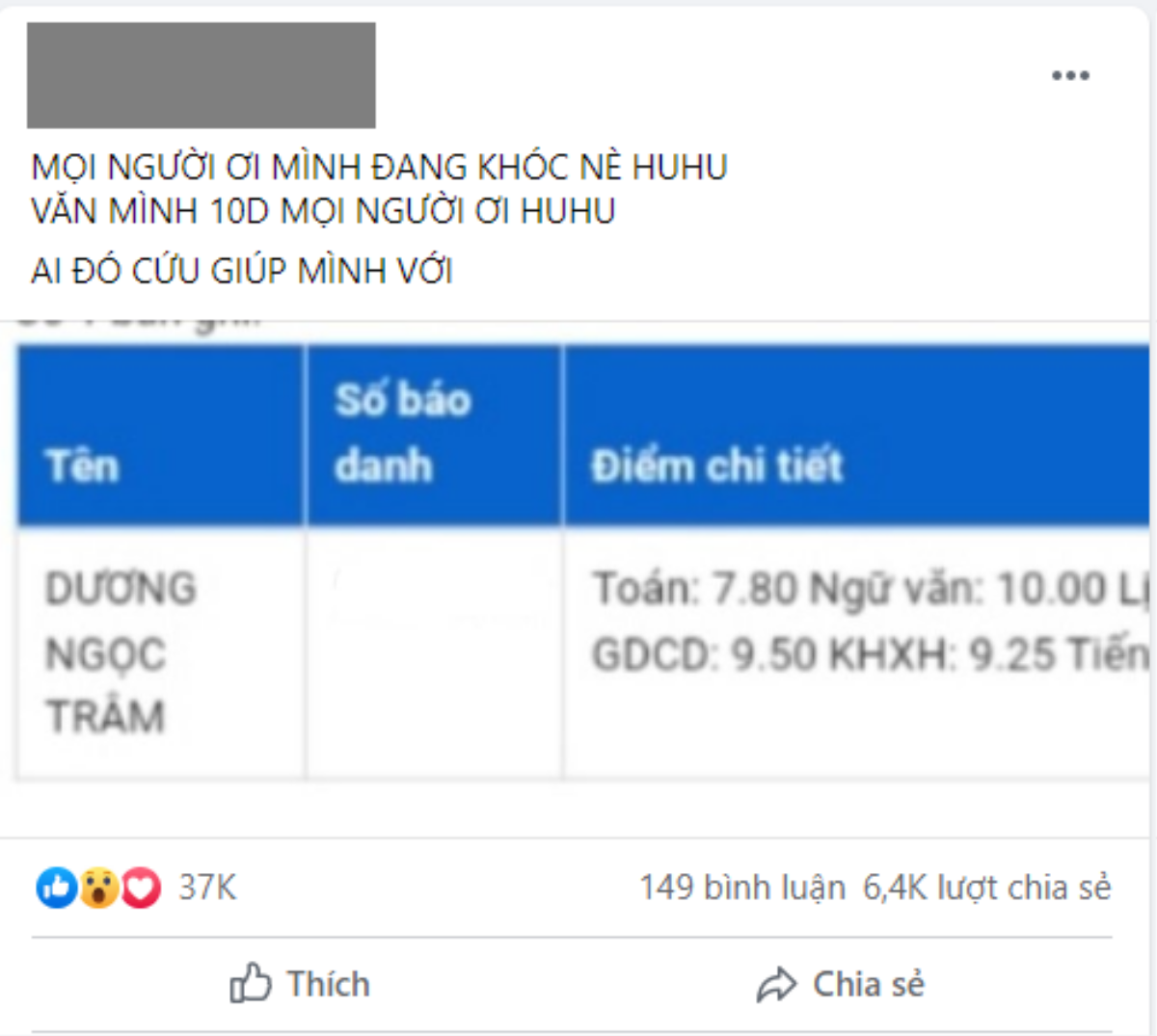 Ngay sau khi biết điểm thi, 2 nữ sinh đạt điểm 10 môn Ngữ văn tốt nghiệp THPT 2020 chia sẻ gì trên mạng xã hội? Ảnh 4