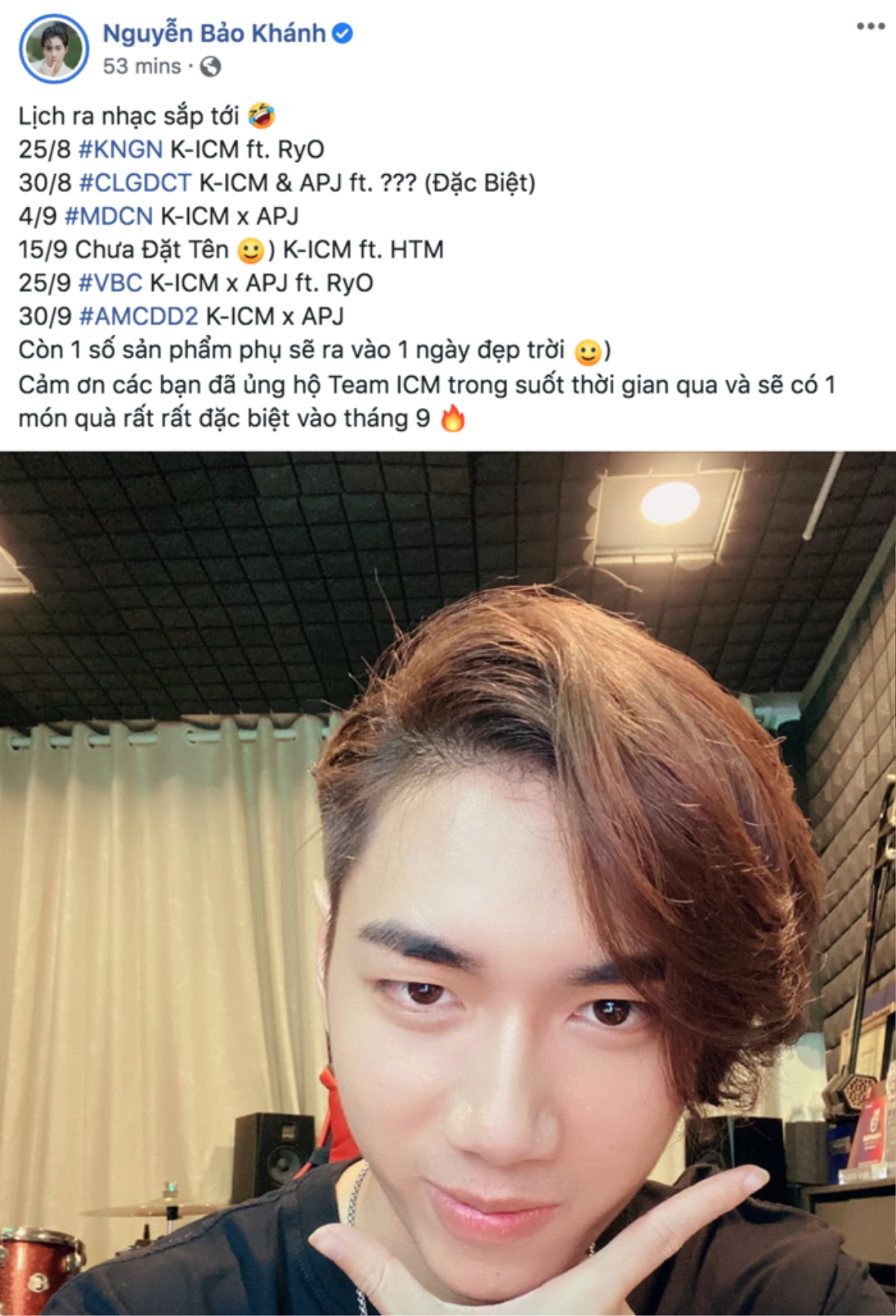 K-ICM 'hát chay' hit của Noo Phước Thịnh, bao nhiêu điểm cho màn ngẫu hứng này? Ảnh 3