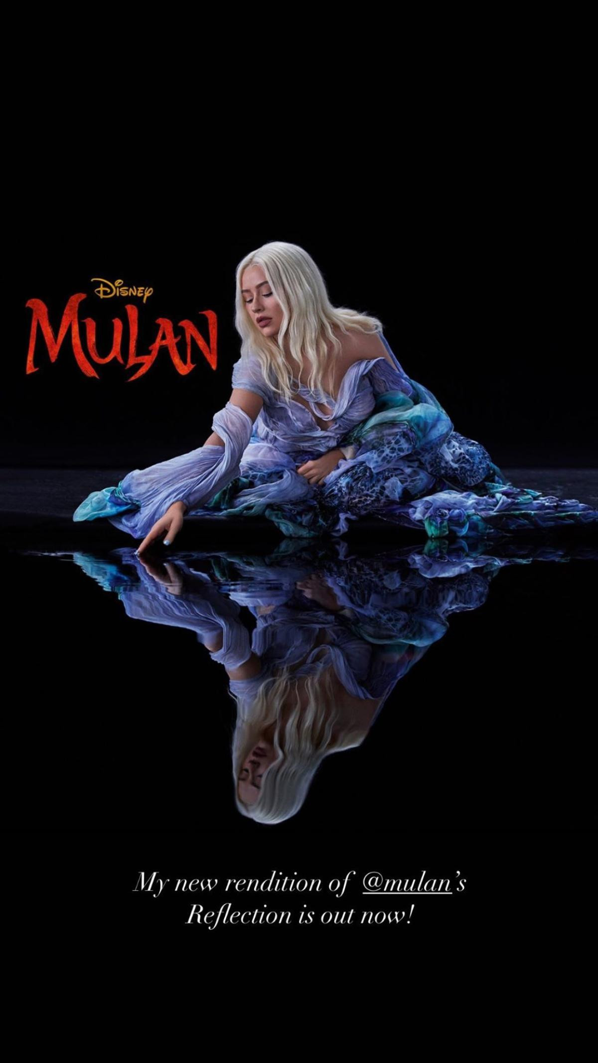 22 năm cho bản nhạc phim huyền thoại 'Reflection' từ Mulan: Nổi da gà nghe Christina Aguilera thực hiện lại ca khúc bản 2.0 Ảnh 3