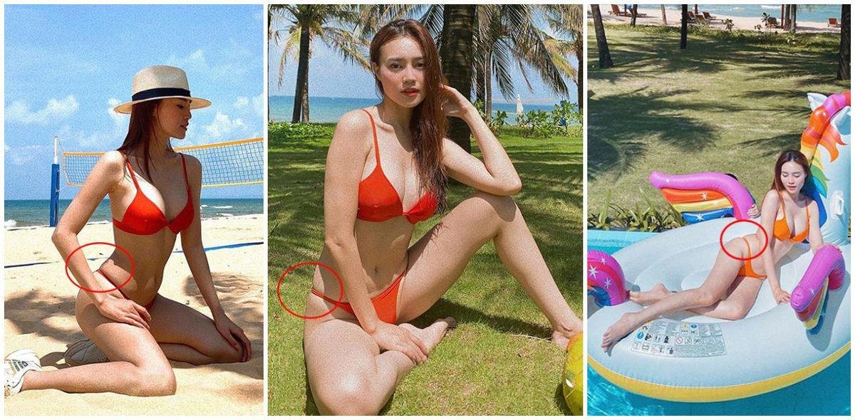 Cùng kiểu bikini, Hương Giang đẹp mê li, Ninh Dương Lan Ngọc gây tiếc nuối còn Thúy Vi bị 'dìm' toàn tập Ảnh 2