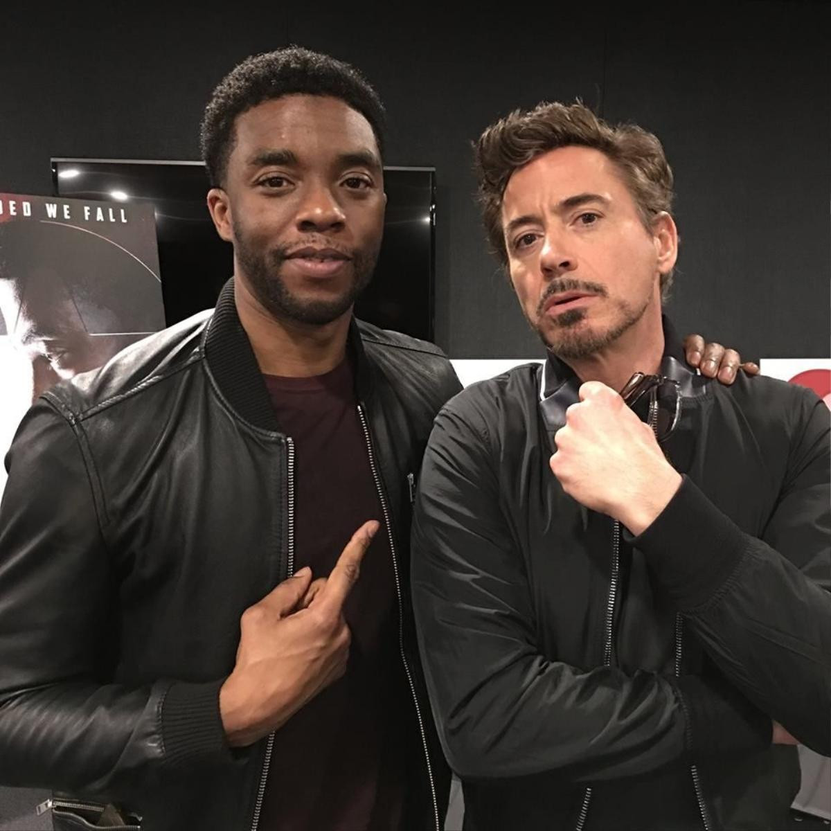 'Iron Man' Robert Downey Jr. gây xúc động với lời nhắn gửi Chadwick Boseman: Một cuộc sống theo chủ nghĩa người hùng thực sự! Ảnh 4