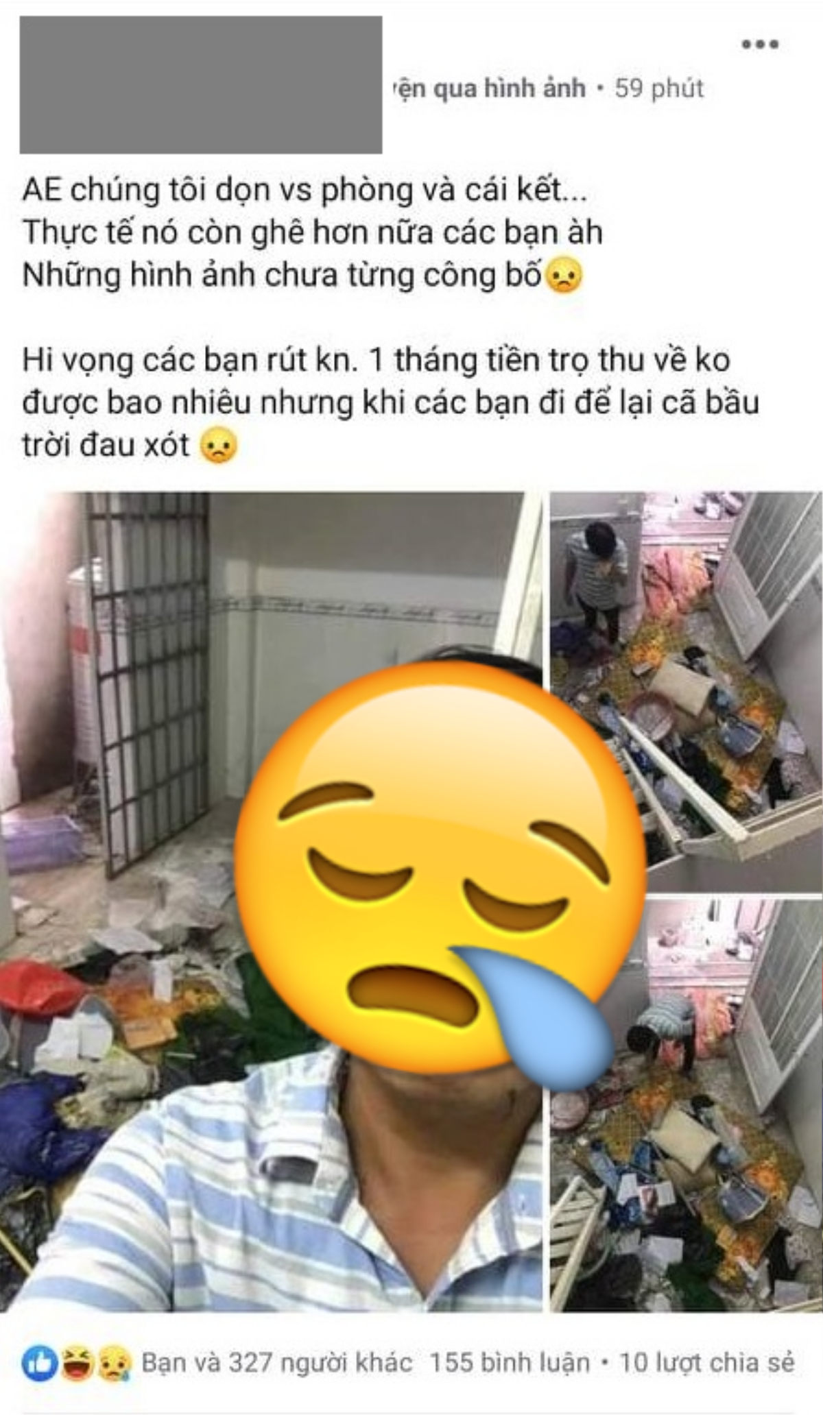 Câu chuyện 'sinh viên ở bẩn' và lời tâm sự đầy tình cảm của người kinh doanh phòng trọ: Muốn xây dựng ý thức văn minh của giới trẻ từ những hành động nhỏ nhất Ảnh 1