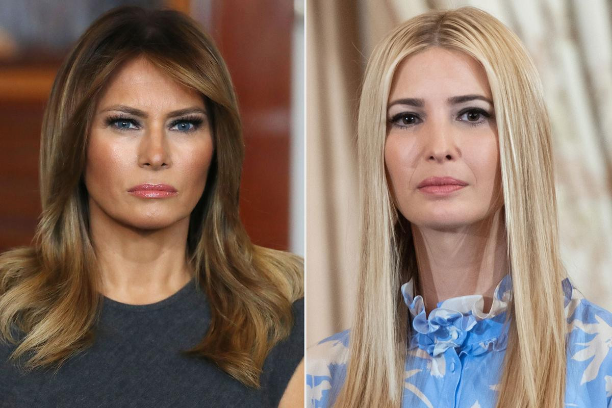 Mối quan hệ như nước với lửa giữa bà Melania và Ivanka Trump Ảnh 1