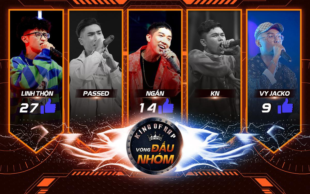 Màn đấu căng đét Linh Thộn - Ngắn - Vy Jacko 'đánh văng' KN - Passed khỏi Top 40 King Of Rap Ảnh 15