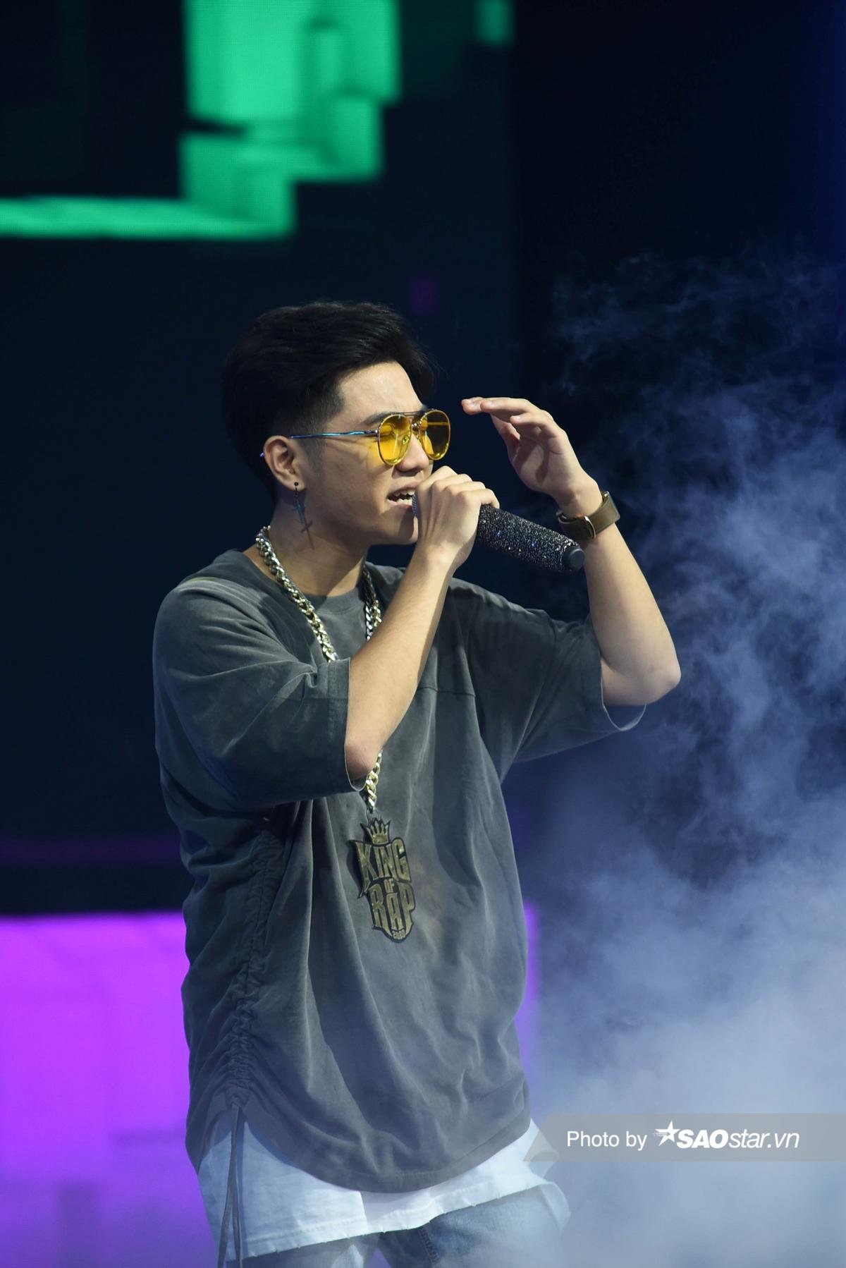 Vượt ải đấu sinh tử vòng đấu nhóm King Of Rap, Captain vẫn bị Lil'Shady chê 'xuống phong độ' Ảnh 1