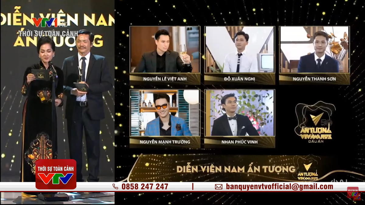 VTV Awards 2020: Hồng Diễm - Xuân Nghị bật khóc khi đoạt giải 'Nam - nữ diễn viên ấn tượng' Ảnh 8