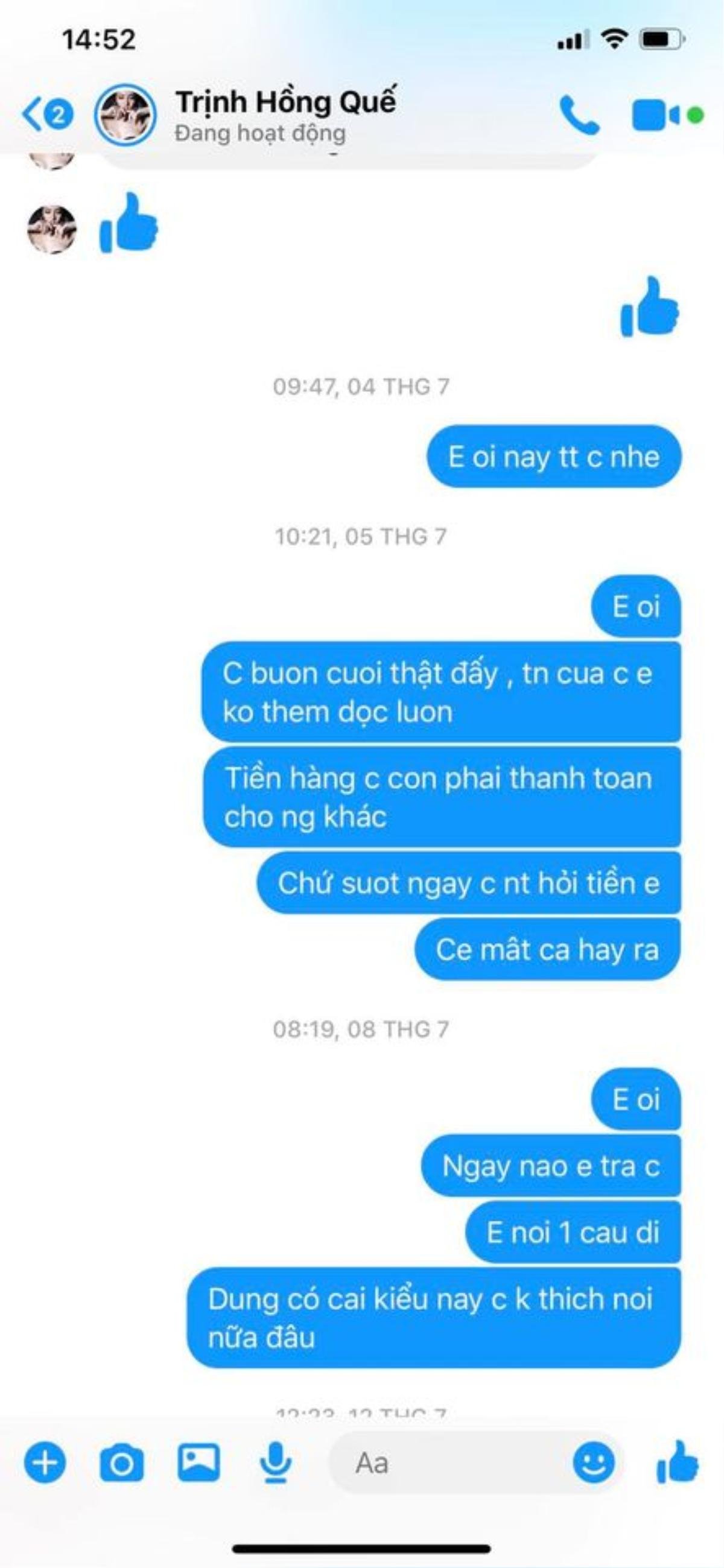 Vợ cũ Việt Anh 'tố' Hồng Quế nợ nần: Tình cảm chị em thân thiết chính thức 'toang'? Ảnh 6