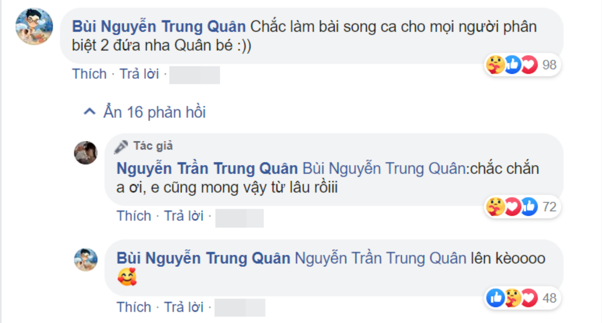 Bài mới còn chưa ra mắt, Nguyễn Trần Trung Quân đã đi thề thốt 'chốt đơn' bản song ca khác cùng nam ca sĩ này Ảnh 2