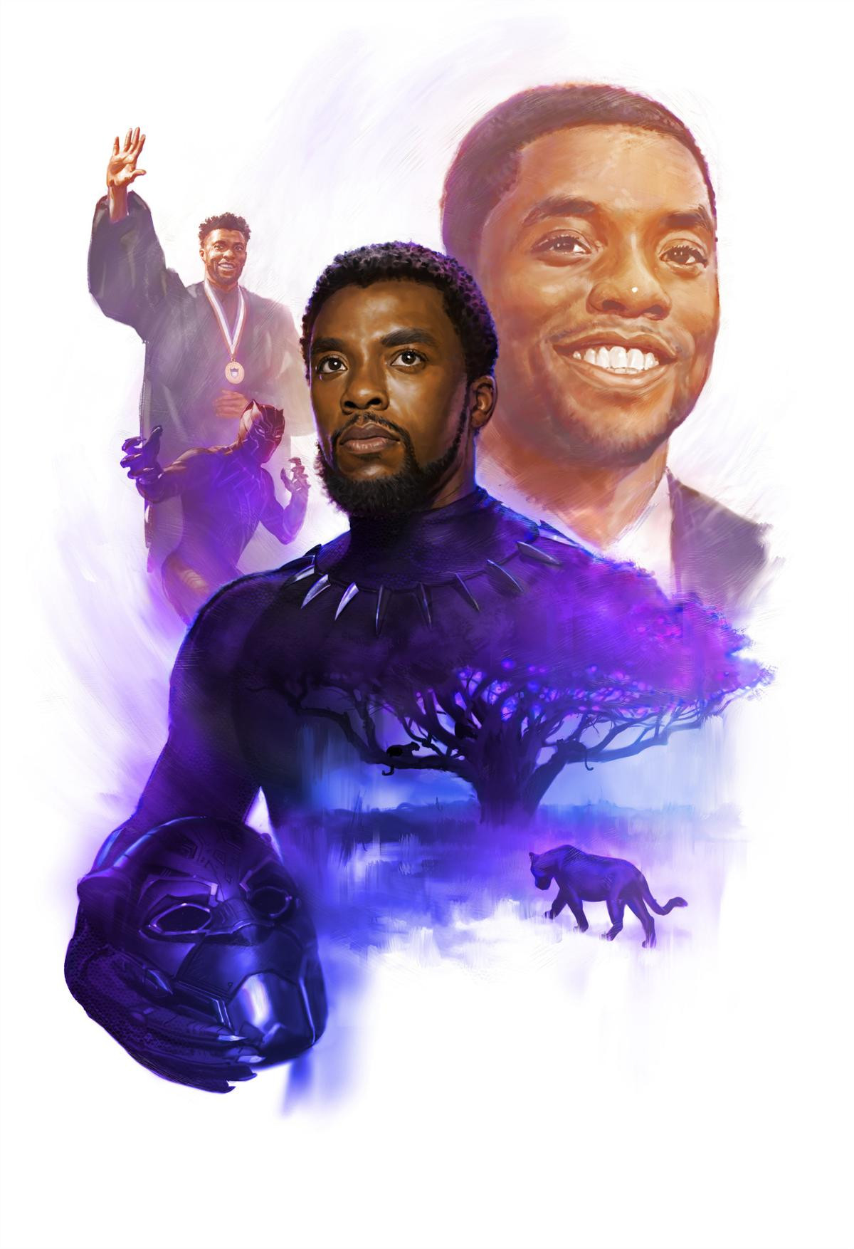 Marvel muốn tưởng niệm Chadwick Boseman trong Captain Marvel 2 Ảnh 1