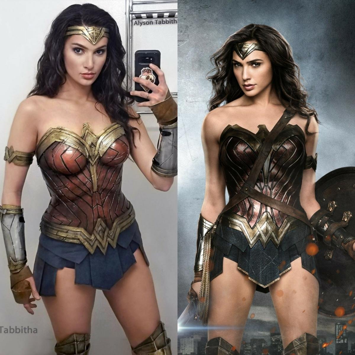 Trầm trồ trước khả năng hóa thân thành chị Đại Wonder Woman của Alyson Tabbitha - Thánh nữ cosplay chính là đây Ảnh 2