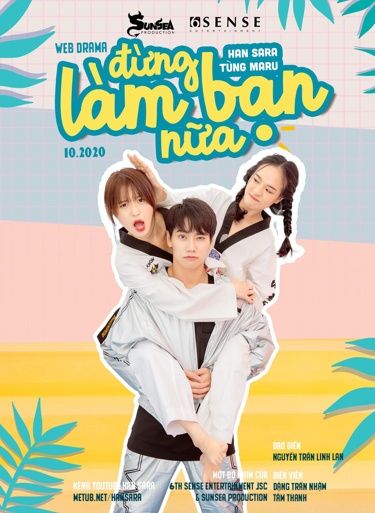 Cặp 'gà bông' Tùng Maru - Han Sara chính thức kết đôi trong dự án web-drama dành riêng cho fan SaRu Ảnh 3