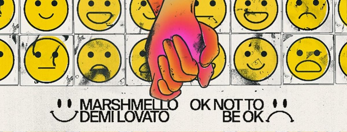 Marshmello và Demi Lovato nhá hàng sản phẩm hợp tác mới: OK Not To Be OK Ảnh 1