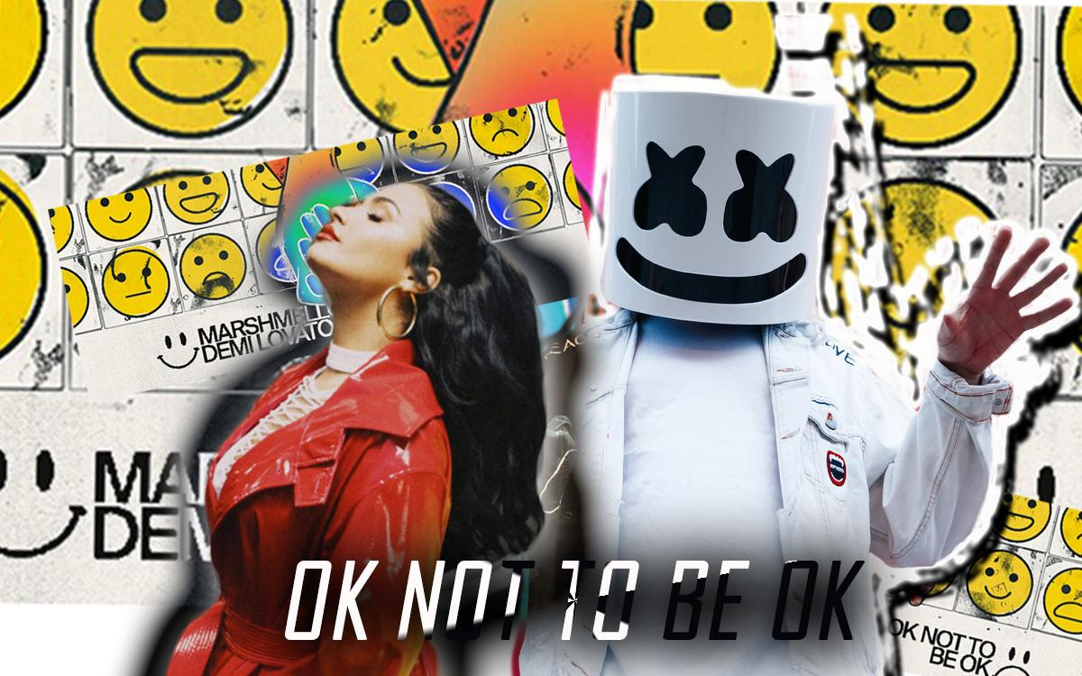 Marshmello và Demi Lovato nhá hàng sản phẩm hợp tác mới: OK Not To Be OK Ảnh 2