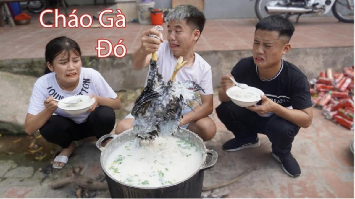 Nấu cháo gà còn nguyên lông, con trai Bà Tân Vlog bị phạt 7,5 triệu đồng Ảnh 1