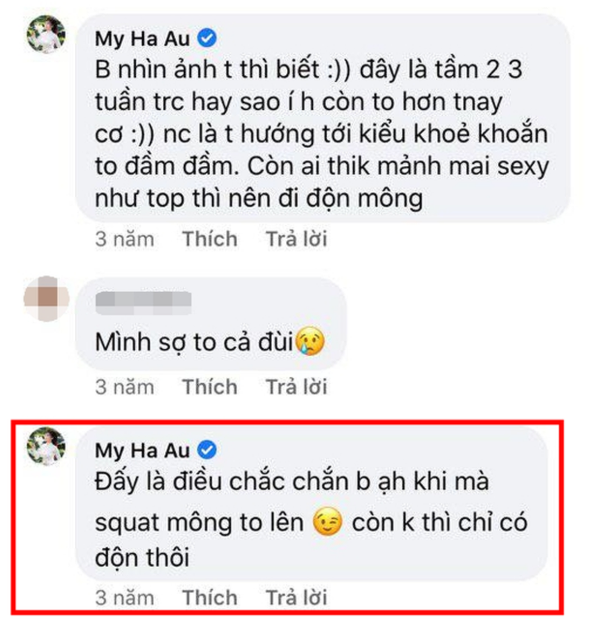 Âu Hà My bị dân mạng 'soi' ảnh 3 năm trước, 'giải oan' cho nghi vấn chỉnh sửa vòng 3 Ảnh 2