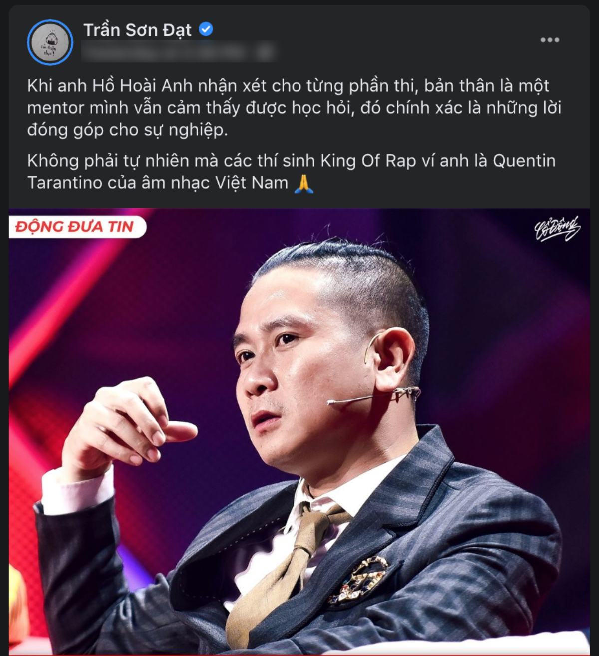 Fan King Of Rap 'lật mặt' vì Hồ Hoài Anh nhận xét quá công tâm, đầy chuyên môn: 'Ai từng chê phải hối hận rồi' Ảnh 11