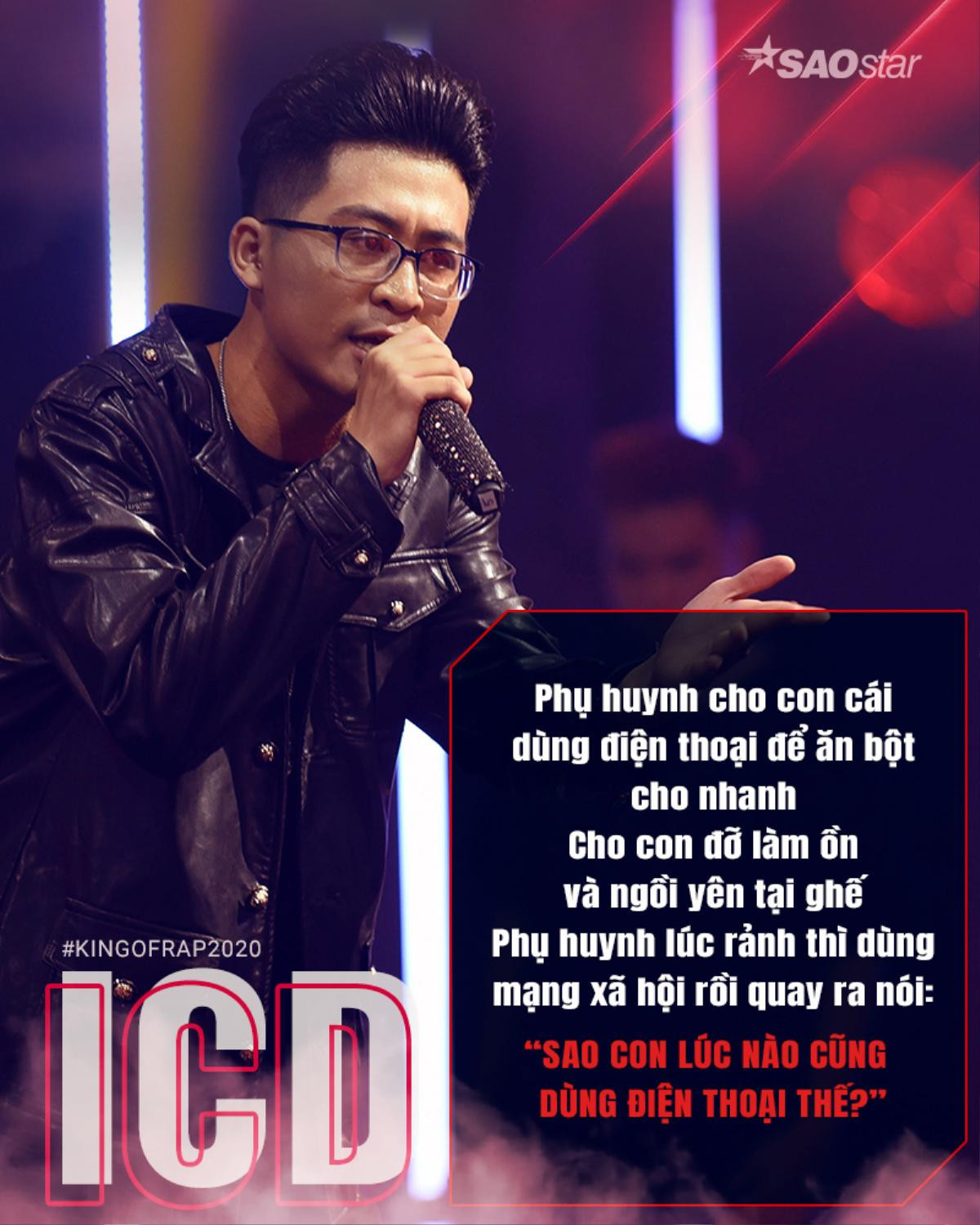 7 câu Rap sâu sắc, đỉnh nhất của ICD tại King Of Rap: Dân mạng trầm trồ 'như bị nói trúng tim đen' Ảnh 7