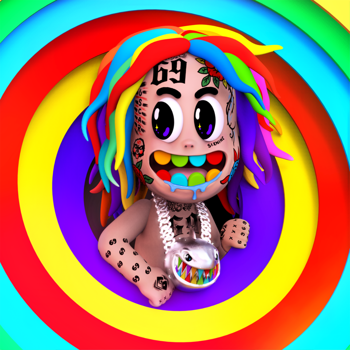 Album mới làm-ăn-bết-bát trên BXH: 6ix9ine phải đi phát CD miễn phí, tuyệt vọng tự xé poster của chính mình Ảnh 1