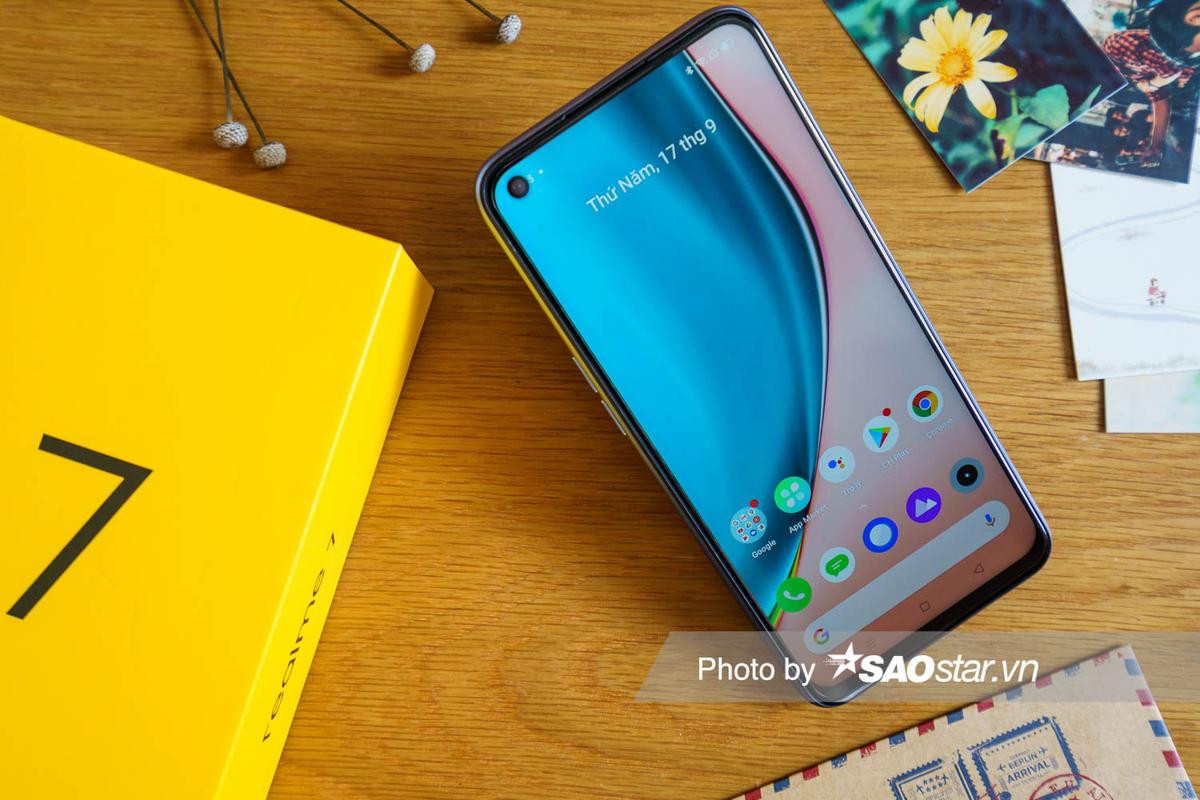 Mở hộp Realme 7 tại Việt Nam: Thiết kế bóng bẩy, có 4 camera sau Ảnh 6