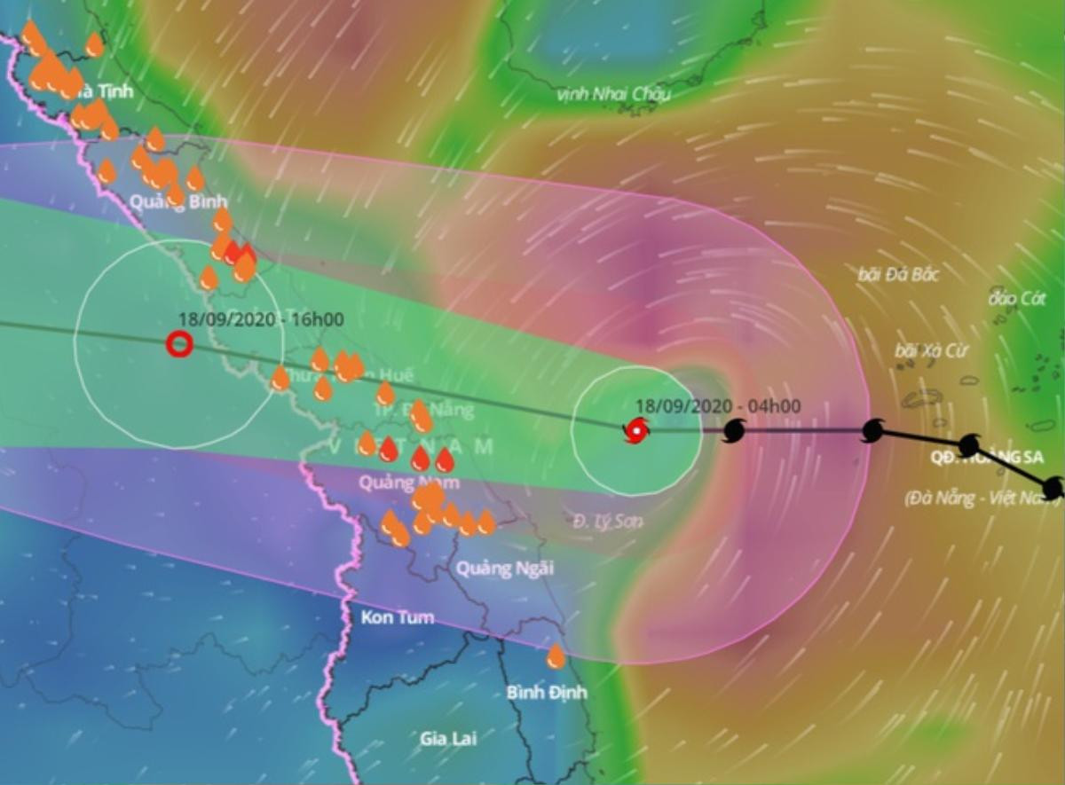 Bão số 5 sắp đổ bộ vào đất liền, Hà Tĩnh đến Quảng Ngãi có mưa lớn Ảnh 1