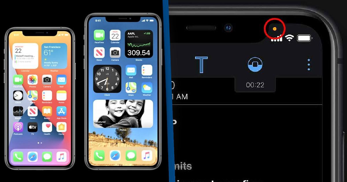 Vì sao iPhone xuất hiện chấm tròn màu cam và màu xanh sau khi cập nhật iOS 14? Ảnh 3