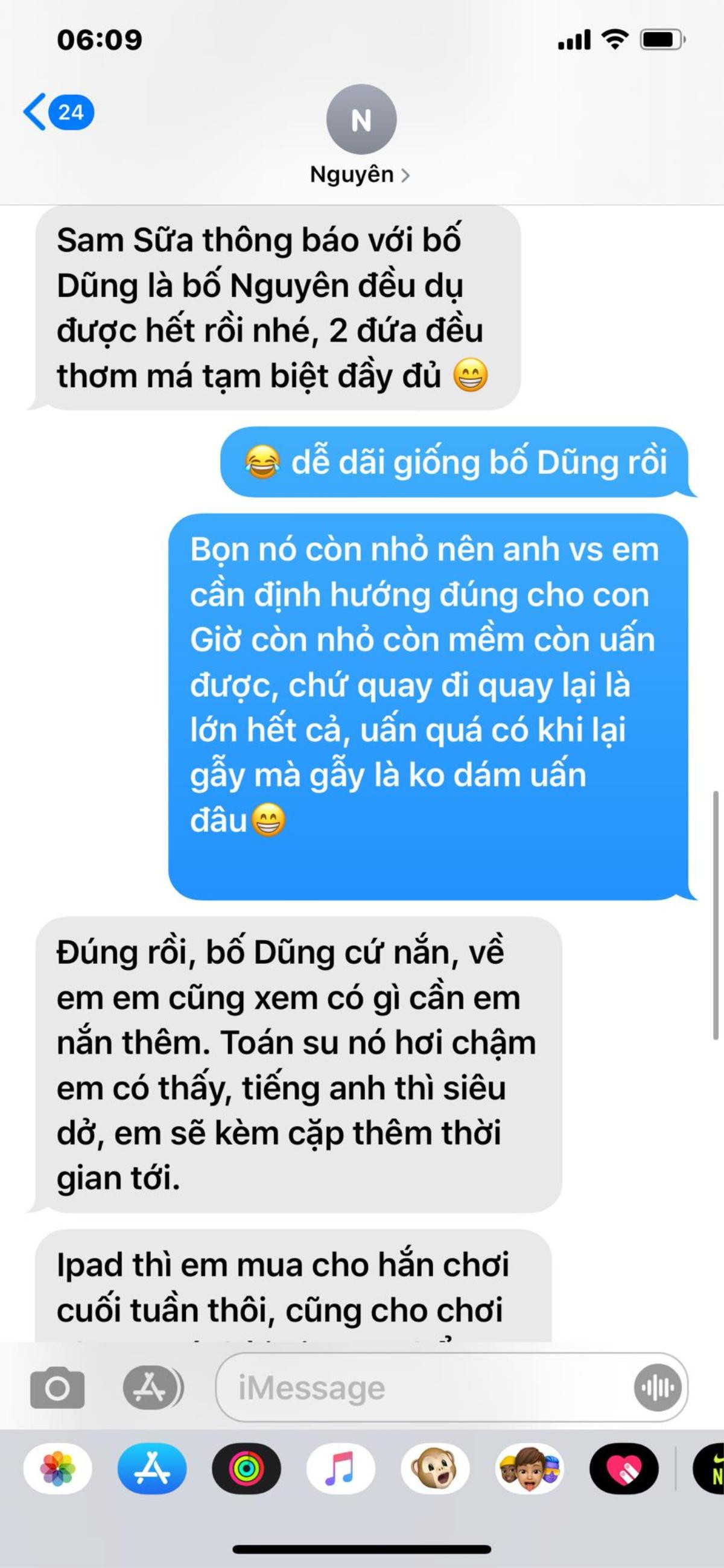 Hằng Túi tiết lộ tin nhắn giữa chồng cũ - chồng mới khiến dân mạng ngỡ ngàng vì quá 'ngọt' Ảnh 4