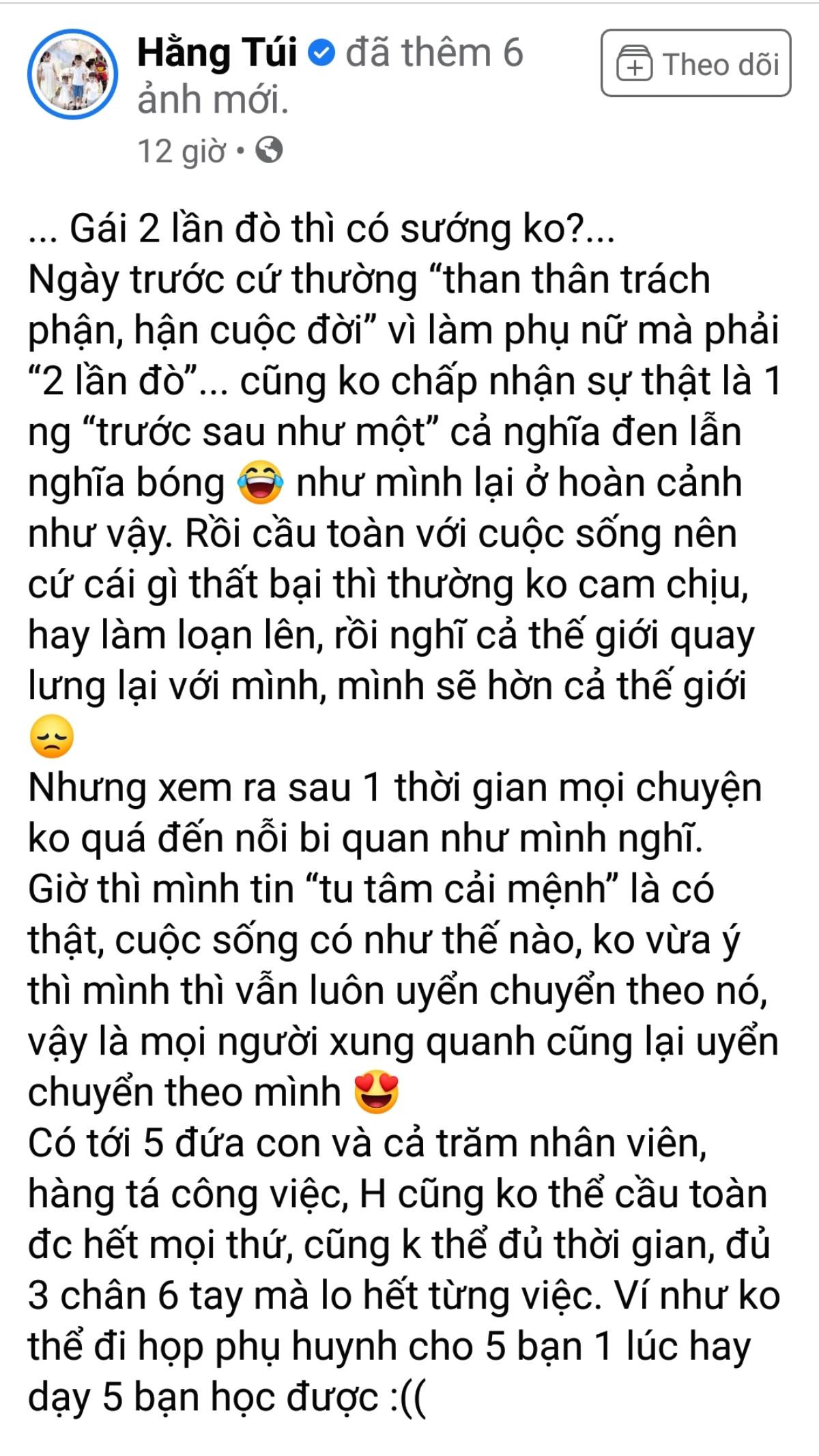 Hằng Túi tiết lộ tin nhắn giữa chồng cũ - chồng mới khiến dân mạng ngỡ ngàng vì quá 'ngọt' Ảnh 5