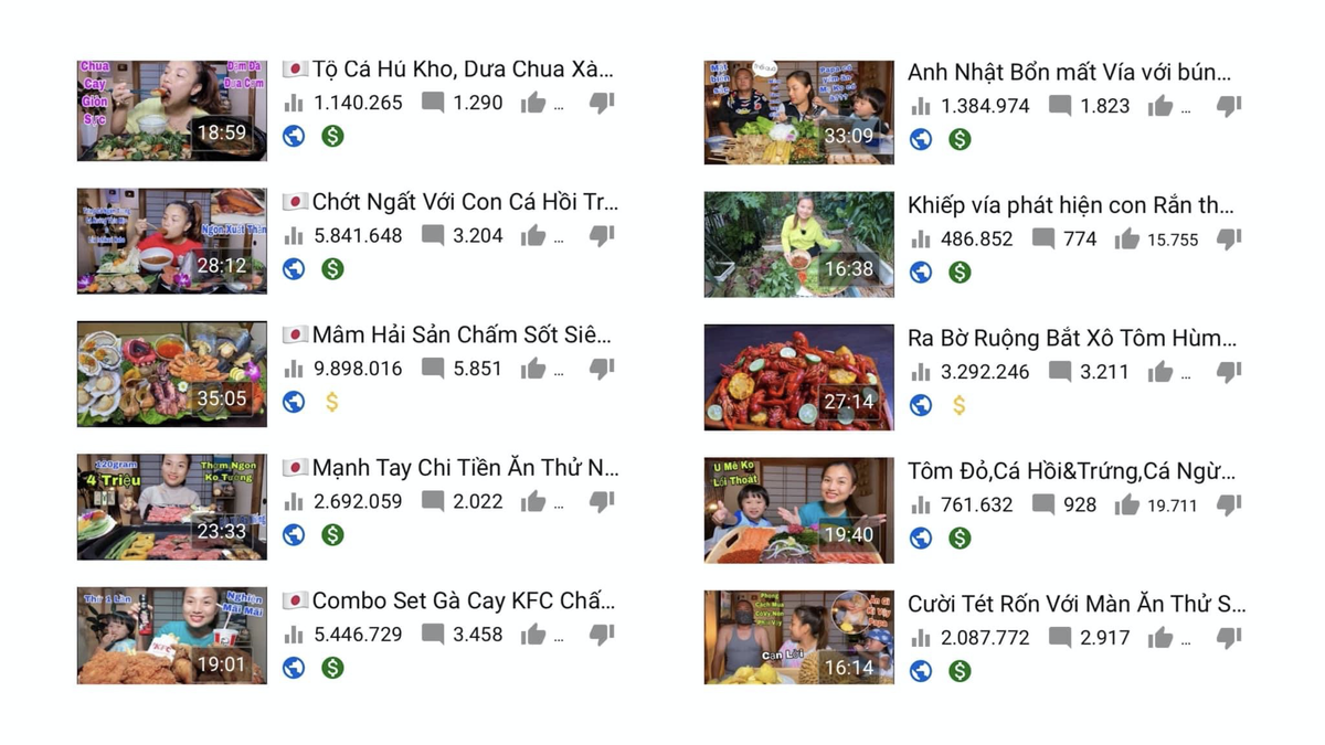 Kênh YouTube của Quỳnh Trần JP tiếp tục bị tắt kiếm tiền Ảnh 2