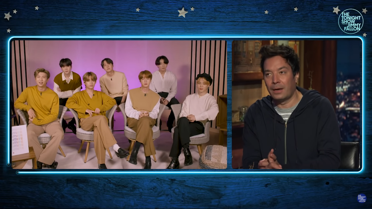 BTS tiết lộ thông tin album mới trên sóng 'The Tonight Show' của Jimmy Fallon Ảnh 4