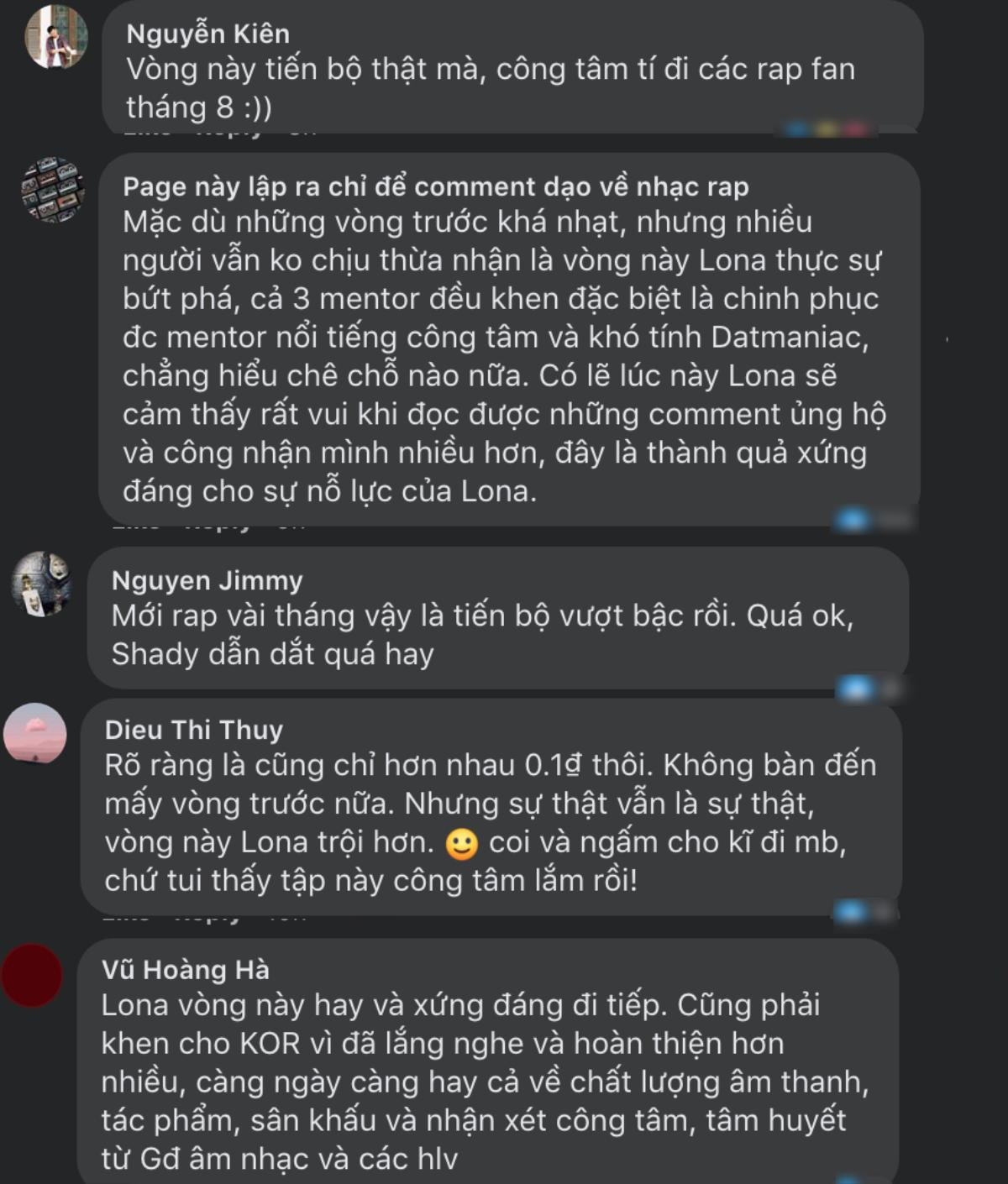 Fan King Of Rap khen ngợi Lona tiến bộ ấn tượng: 'Nghiêm túc với âm nhạc không bao giờ là muộn' Ảnh 4