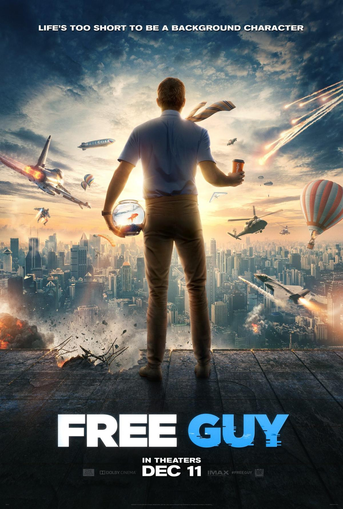 Trailer 'Free Guy': Loạt 'trứng phục sinh' cực chất, cực bựa và cực hài hước Ảnh 6