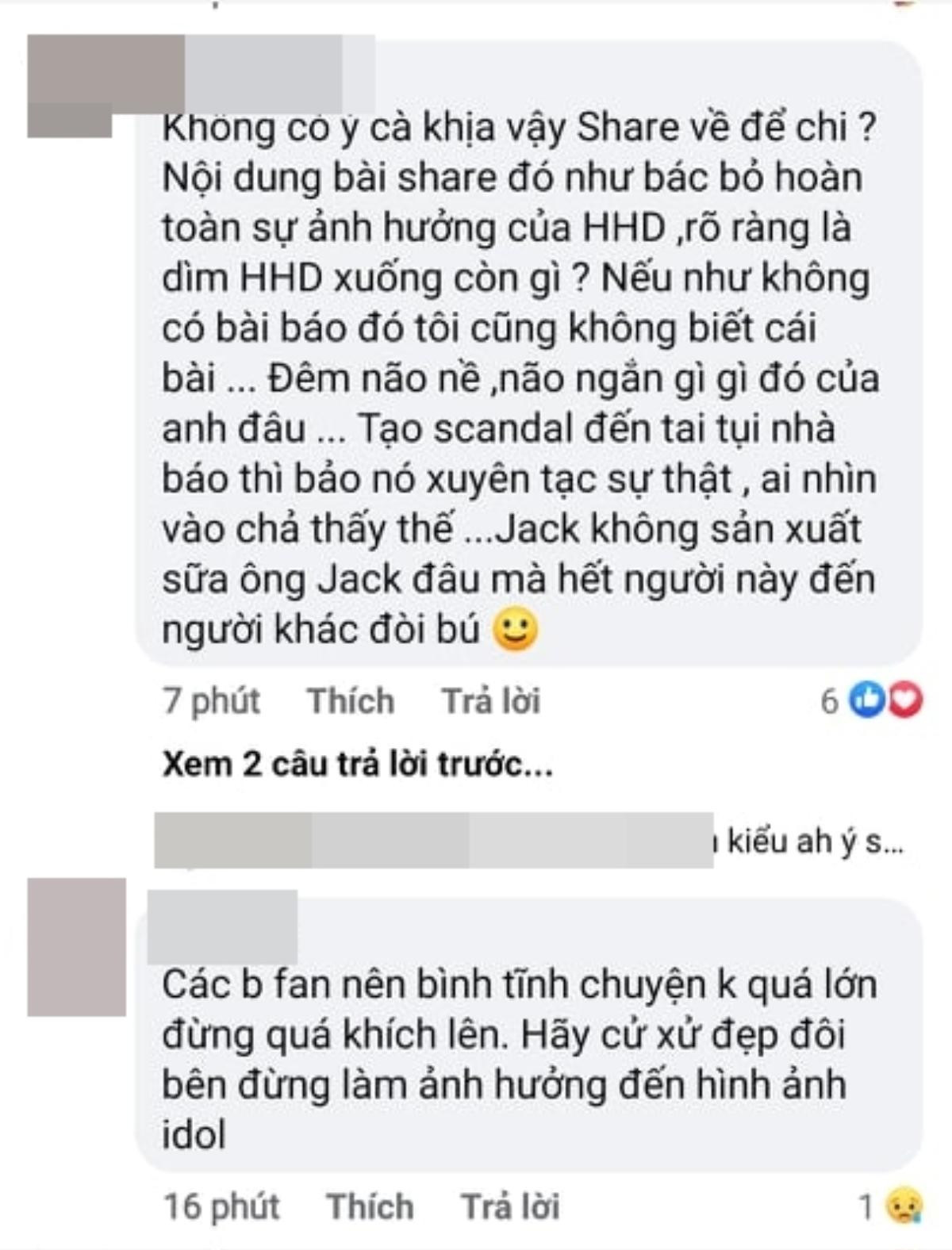 Đùa vui lỡ tay? 'Gà cũ' công ty K-ICM sau khi dìm hàng Jack phải đăng đàn giải thích, Đóm vẫn gay gắt khó lòng Ảnh 2