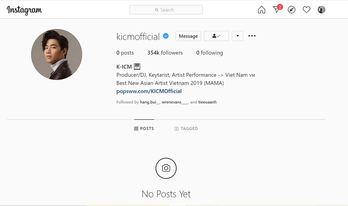 K-ICM bỗng dưng xóa sạch toàn bộ hình ảnh trên Instagram, chuyện gì đã xảy ra? Ảnh 1