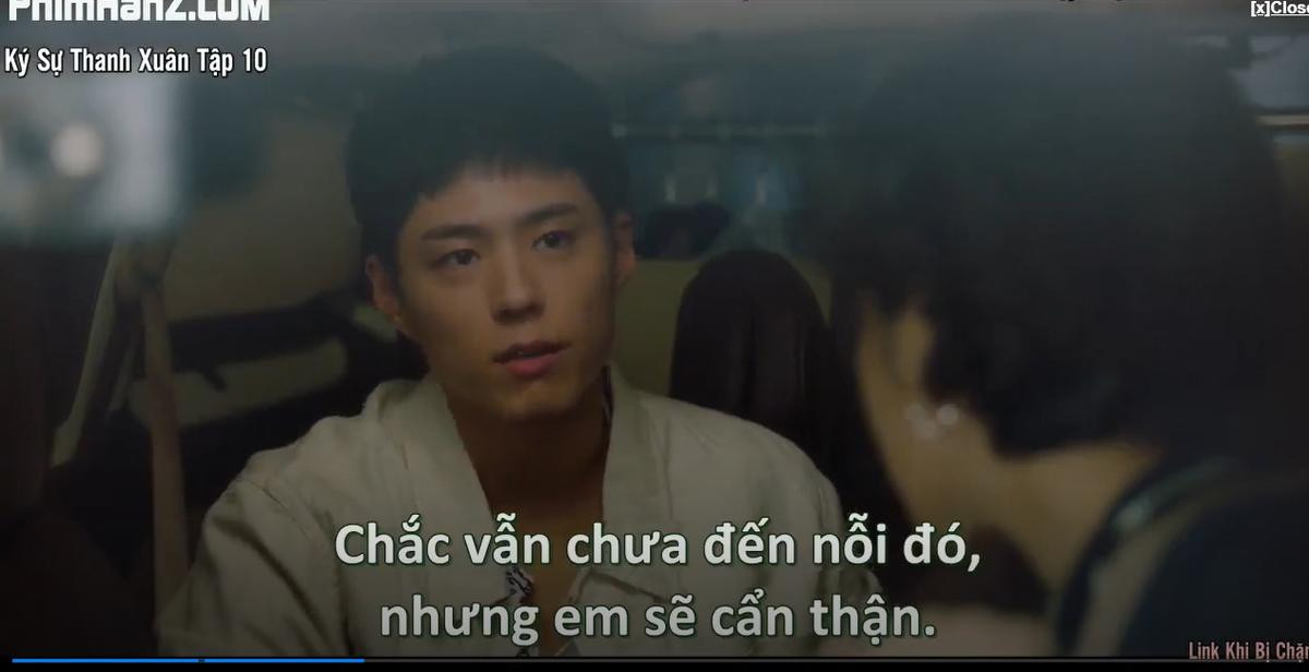 Ký sự thanh xuân tập 10: Em gái trà xanh đeo bám, Park Bo Gum đáp trả phũ phàng 'Tôi không thể làm bạn với cô' Ảnh 12