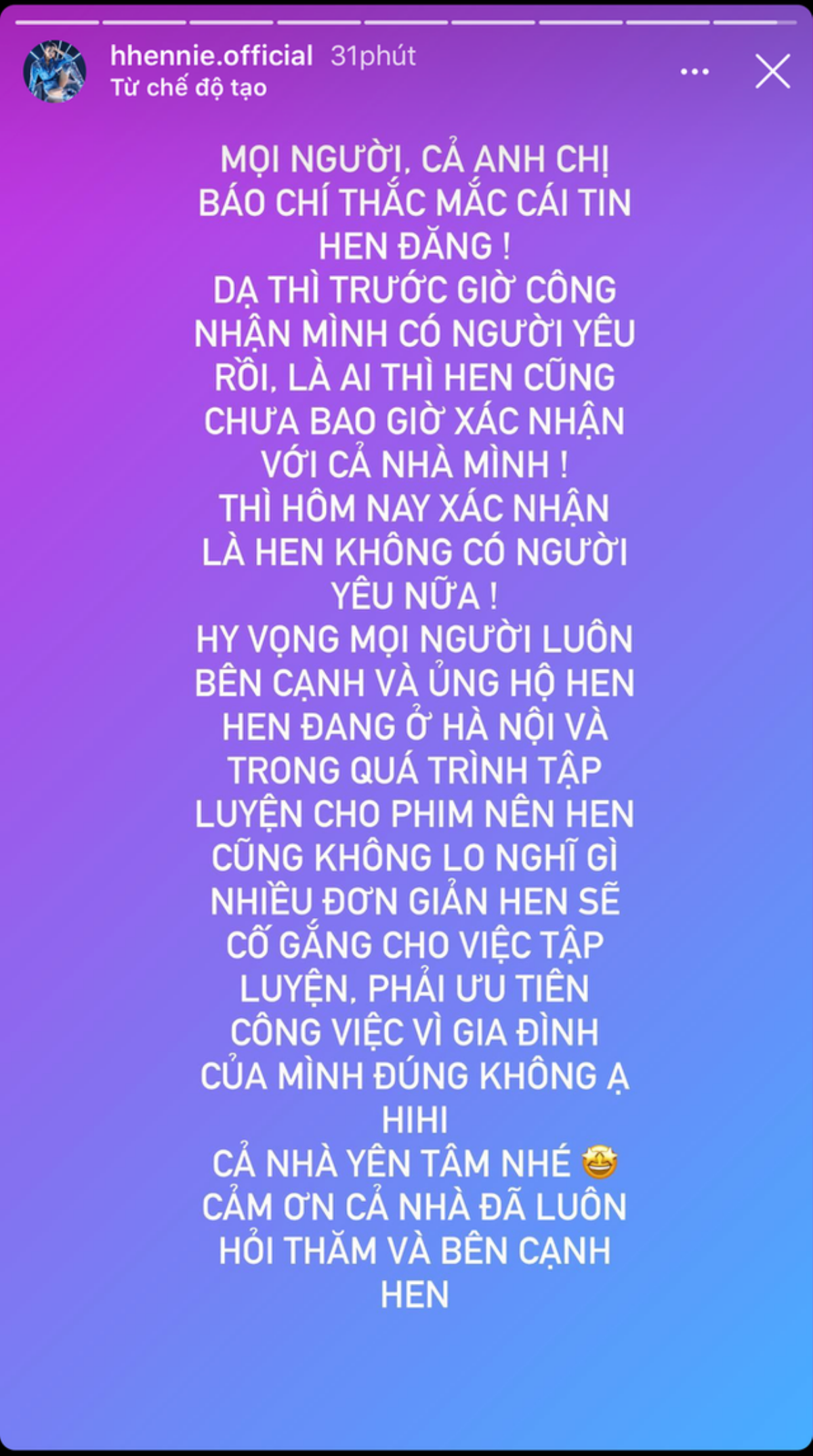 H'Hen Niê thẳng thắn khi nhắc về chuyện chia tay, công bố hiện tại lại trở về trạng thái ế Ảnh 2