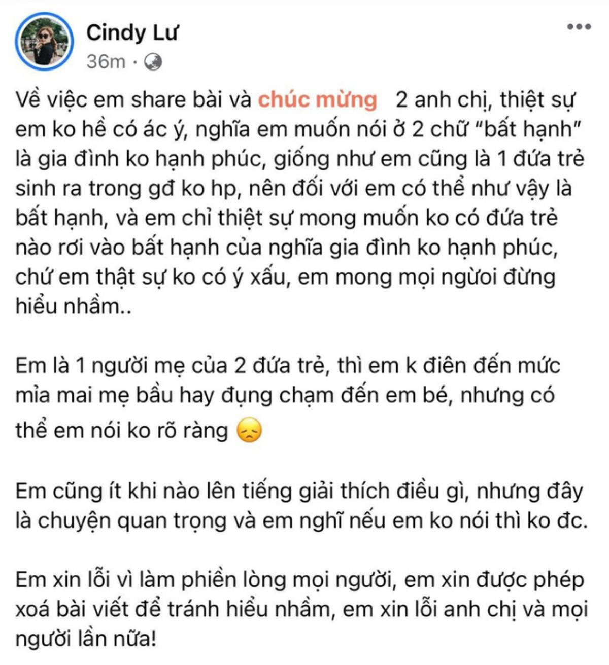 Vợ cũ Hoài Lâm lên tiếng sau phát ngôn nghi 'đá xéo' con đầu lòng của Đông Nhi không rơi vào 'bất hạnh' Ảnh 3