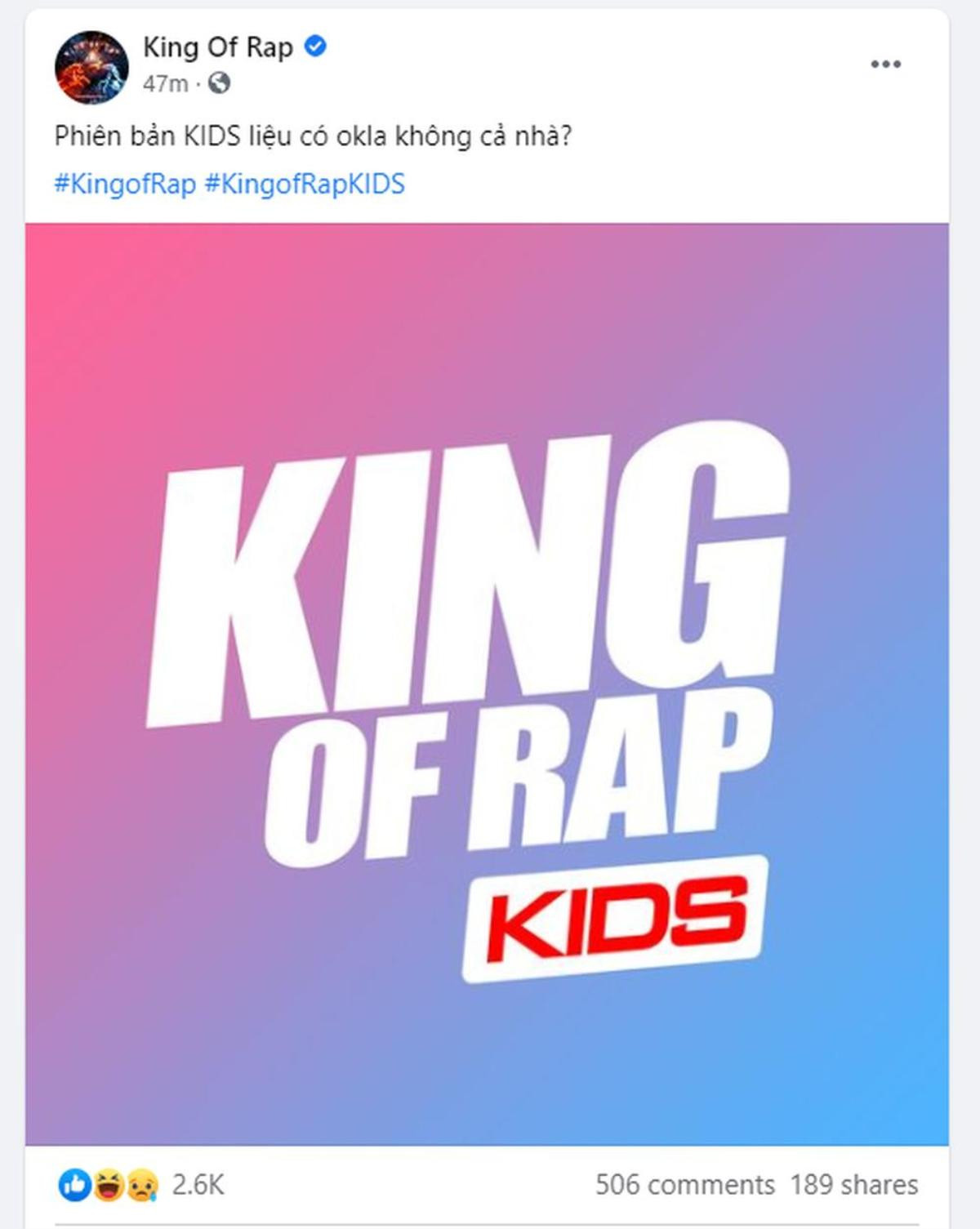 King of Rap KIDS rục rịch khởi động, dân mạng tranh luận: Trẻ con làm sao viết nhạc, liệu có phù hợp? Ảnh 1