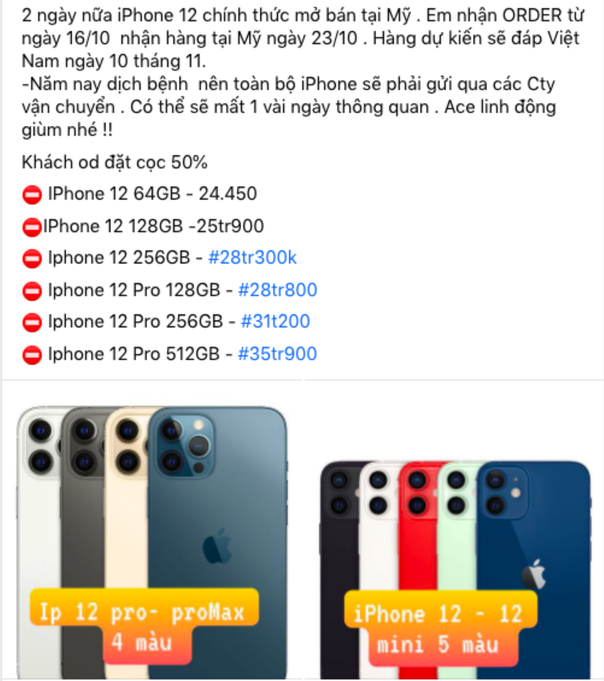 Nhiều người nhận 'order', iPhone 12 xách tay đội giá mạnh tại VN, cao nhất tới 46 triệu đồng Ảnh 3