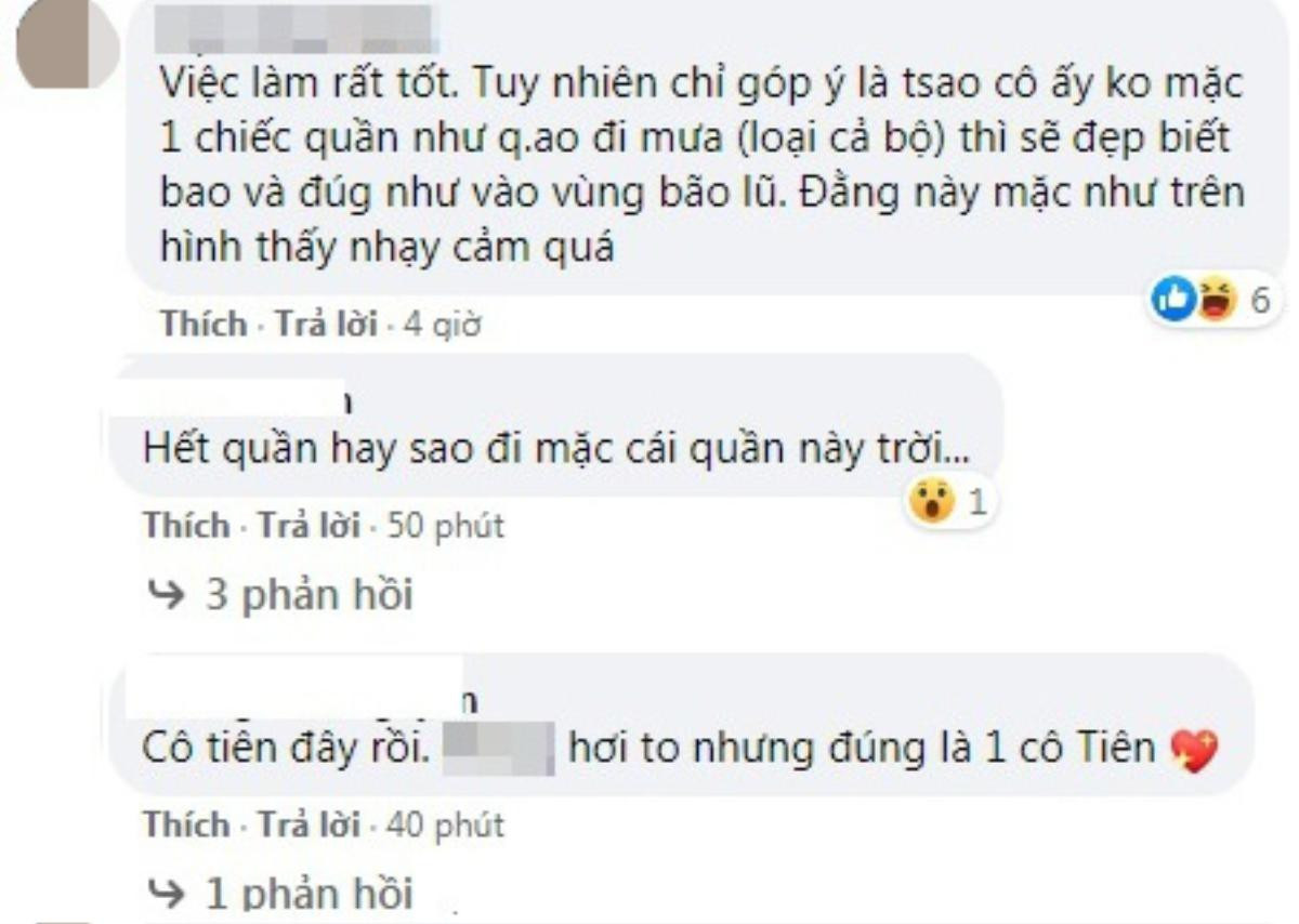 FC Thủy Tiên phản ứng gay gắt khi thần tượng bị 'soi mói' trang phục đi làm từ thiện tại vùng lũ Ảnh 2