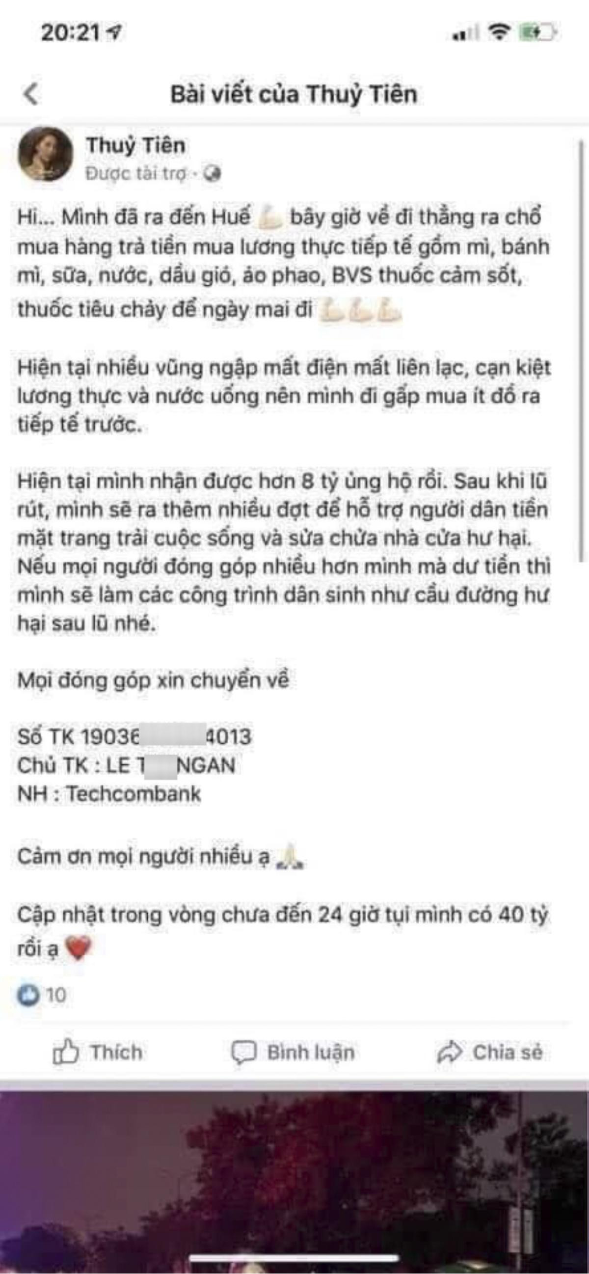 Thuỷ Tiên nhiều lần bị kẻ xấu giả mạo tài khoản mạng xã hội để lừa đảo quyên góp tiền Ảnh 2