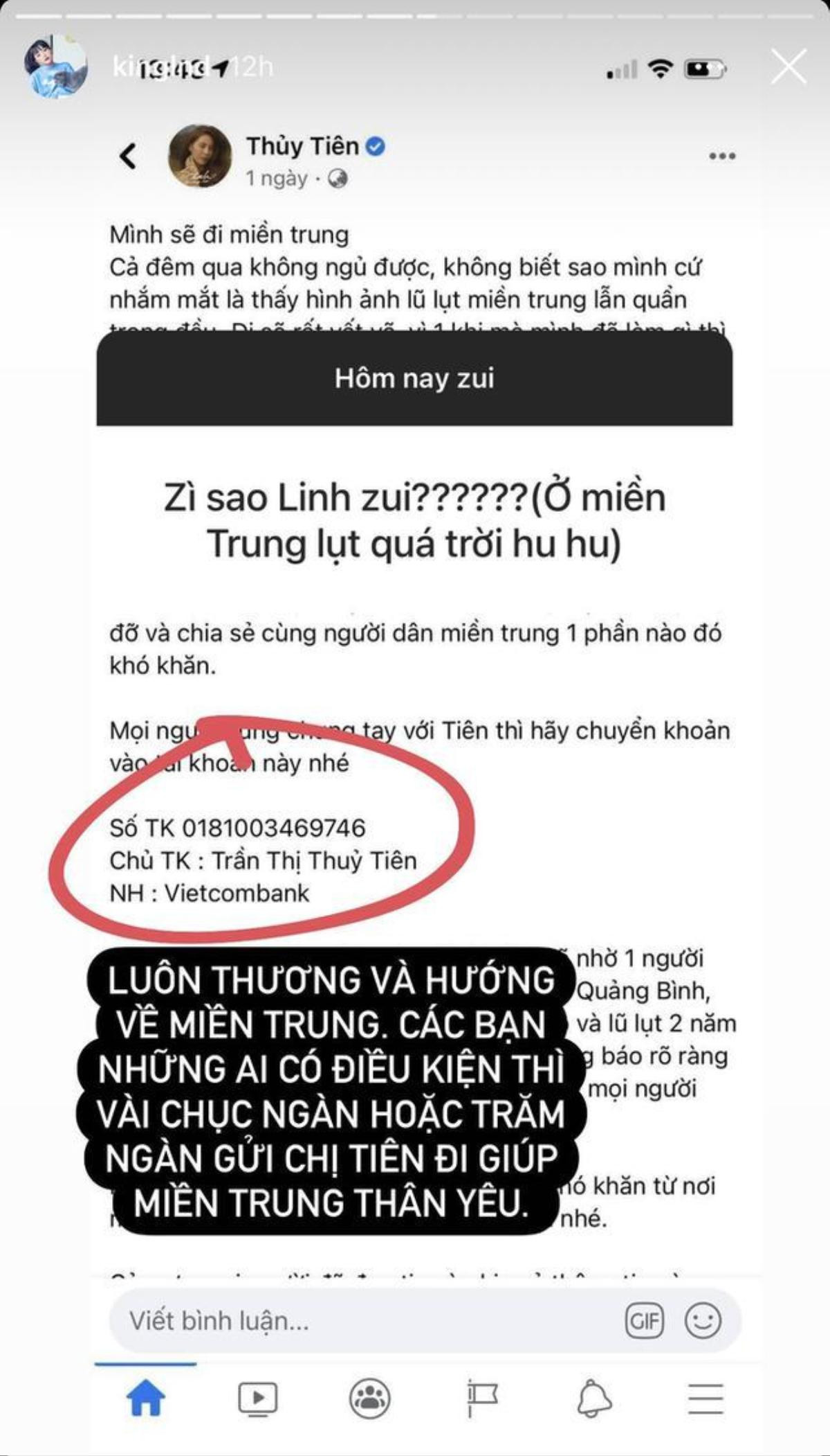 Quyên góp ủng hộ miền Trung nhưng vẫn bị cà khịa, Linh Ngọc Đàm đáp trả gay gắt Ảnh 2