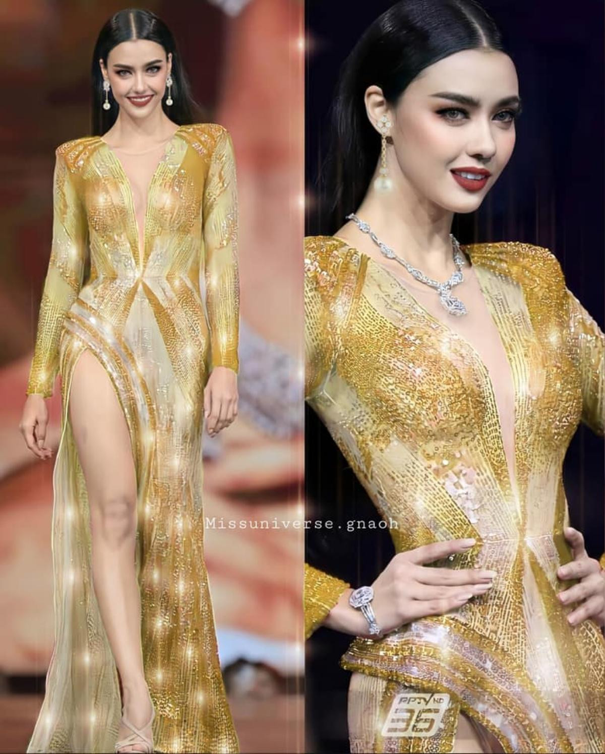 Hoa hậu Thái Lan chọn Trang phục dân tộc 'đẹp muốn xỉu' tới Miss Universe 2020, fan Việt như ngồi trên đống lửa Ảnh 12