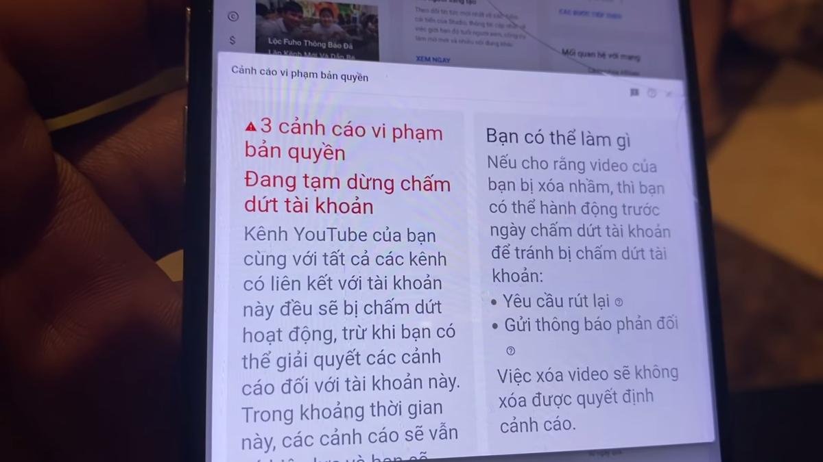 Kênh YouTube thu nhập trăm triệu của Lộc Fuho sắp bị xoá xổ vì lý do bất ngờ Ảnh 2