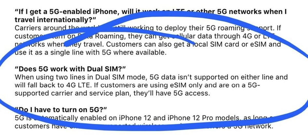 iPhone 12 lắp 2 SIM sẽ không dùng được 5G, người mua cần nên lưu ý Ảnh 3