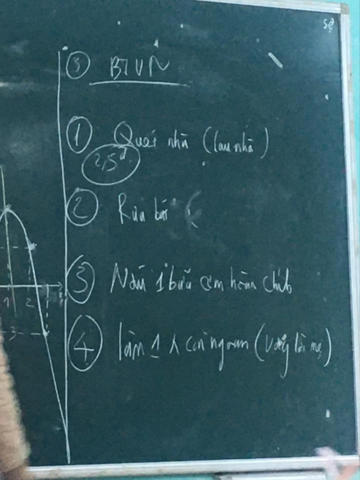 Bài tập về nhà đặc biệt của thầy giáo dạy Toán khiến nhiều cô cậu học trò phải suy ngẫm Ảnh 2