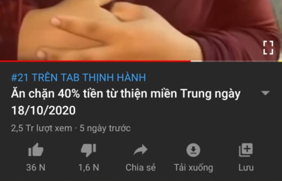 Không cần ra MV hoành tráng, loạt clip cứu trợ miền Trung của Thủy Tiên hiện đang 'xâm chiếm' trending Youtube Ảnh 3