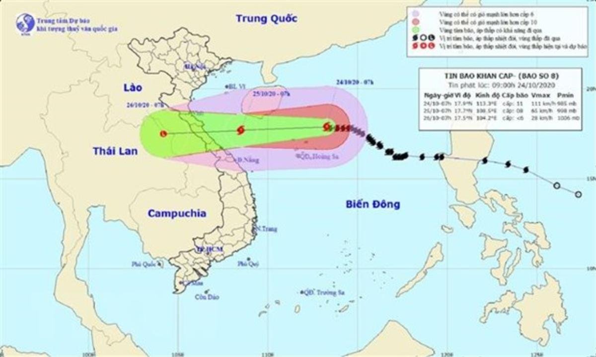 Bão số 8 chưa tan, Biển Đông lại sắp đón thêm một cơn bão mạnh Ảnh 2