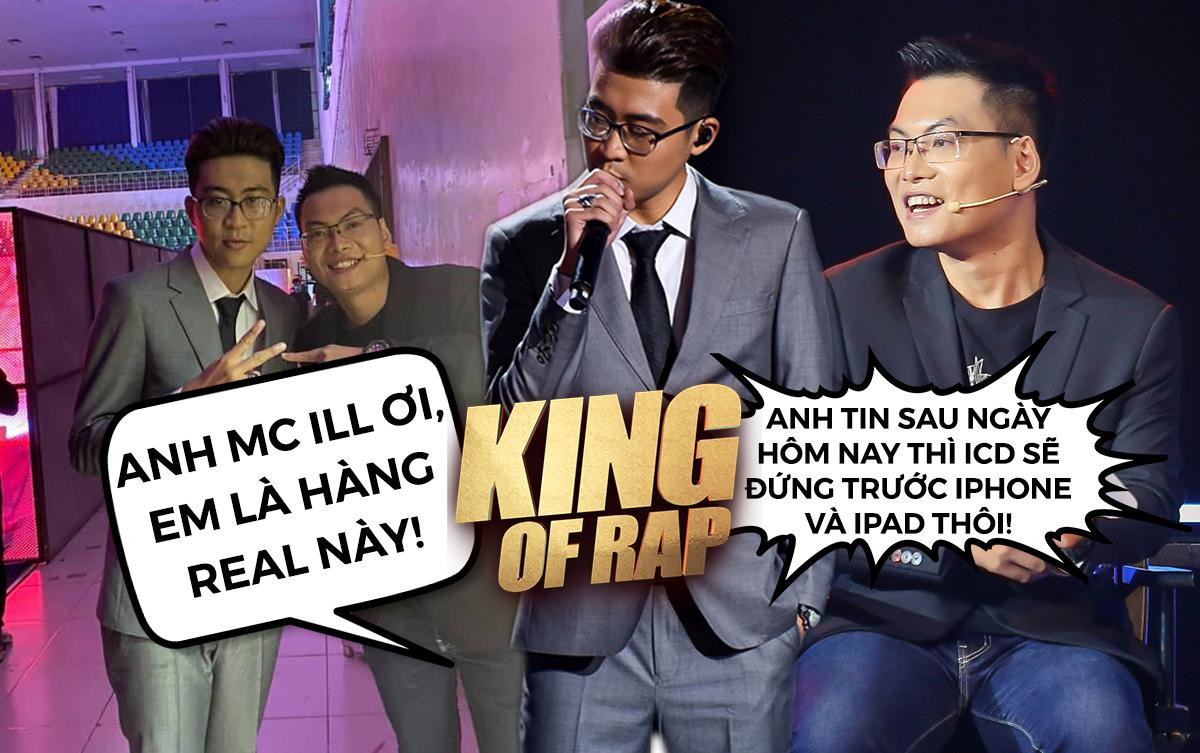 ICD gặp lại 'người quen cũ' MC ILL tại King of Rap: Anh ơi, em là hàng real này! Ảnh 5