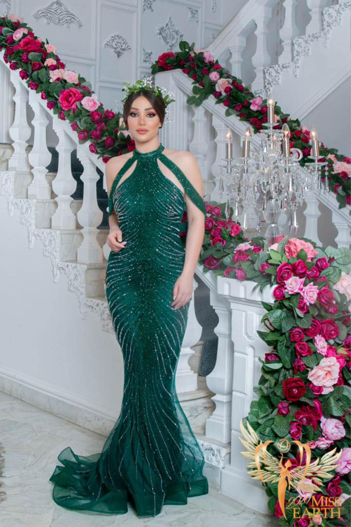 Dàn mỹ nhân Miss Earth trình diễn váy dạ hội: Hoa Thái nổi bật với Evening Gown 'Địa cầu' lấp lánh Ảnh 23