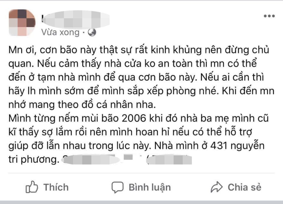 Nhiều chủ khách sạn ở Hội An sẵn lòng mời người dân đến tạm trú tránh bão số 9 Ảnh 4